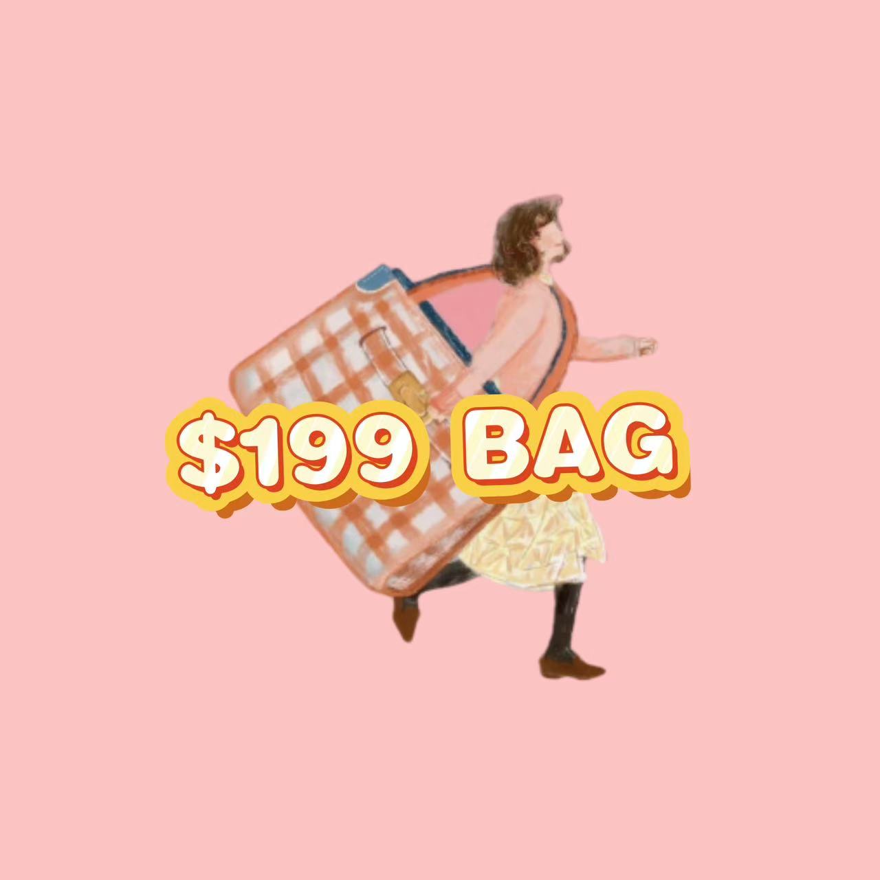 $199 Gem Top Handle-Designed bag